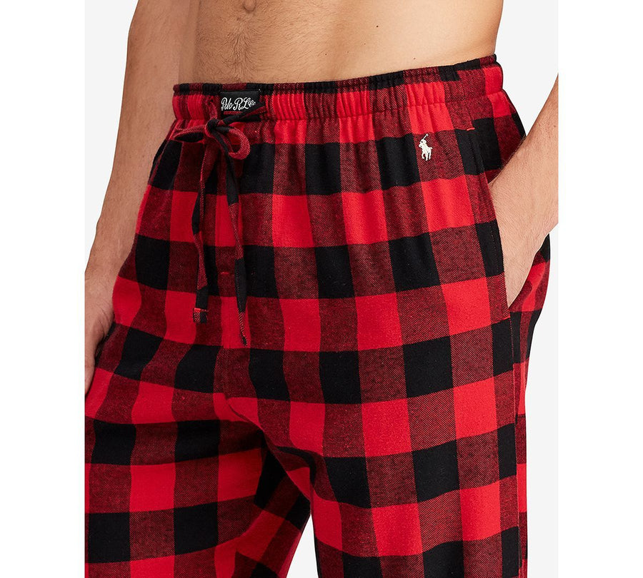 Polo Ralph Lauren Plaid Flannel Pajama Pants Preston Buffalo Plaid