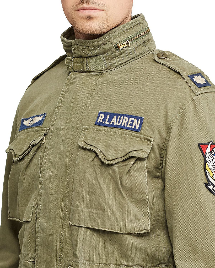 Polo Ralph Lauren Twill Field Jacket Green