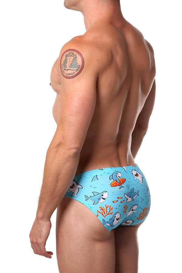 Pool Boy Baby-Shark Swim Brief