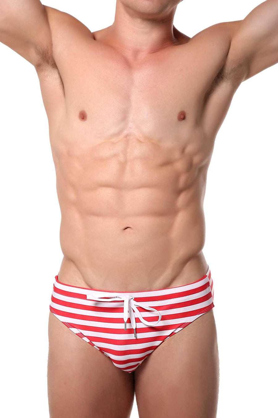 Pool Boy Red Line Swim Brief