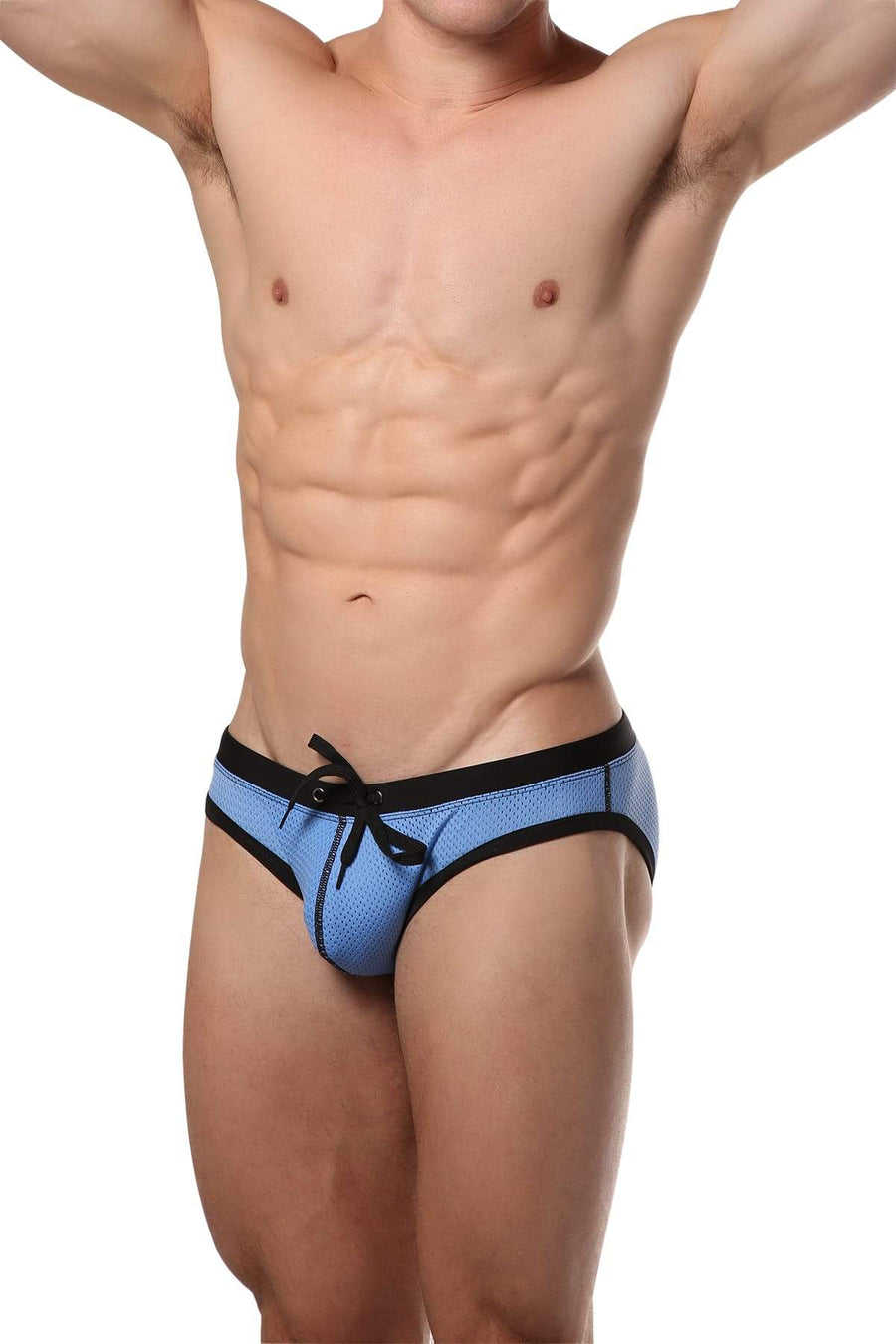 PoolBoy Blue Mesh Swim Brief