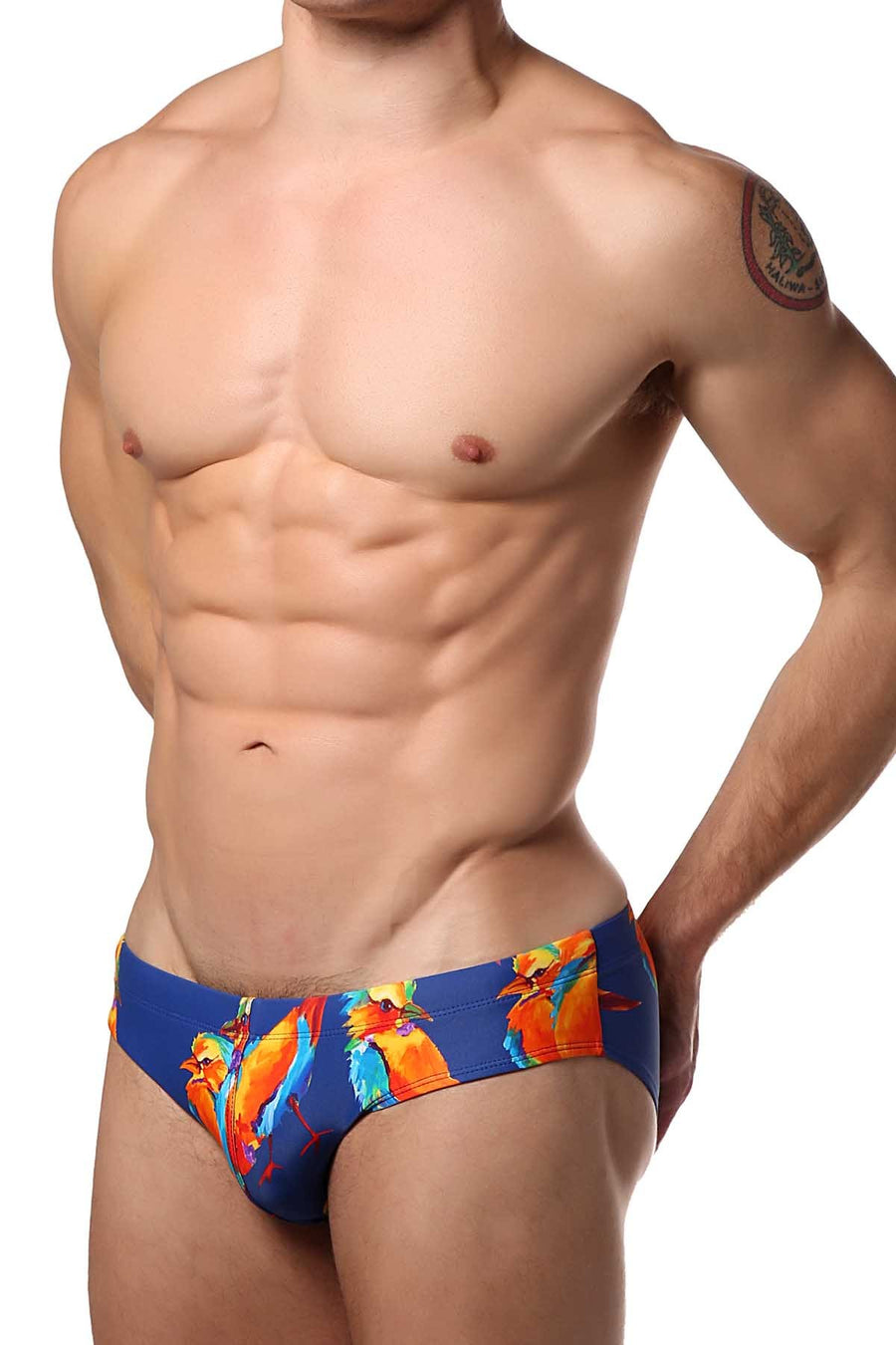 PoolBoy Blue Royal Bird Swim Brief