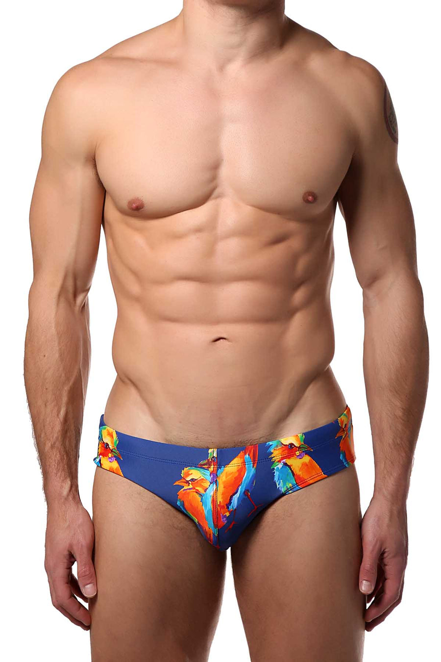 PoolBoy Blue Royal Bird Swim Brief