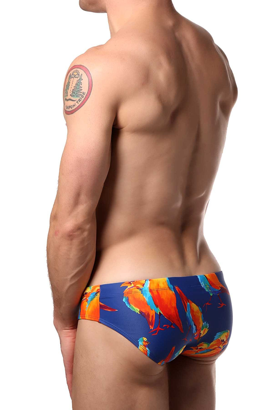 PoolBoy Blue Royal Bird Swim Brief