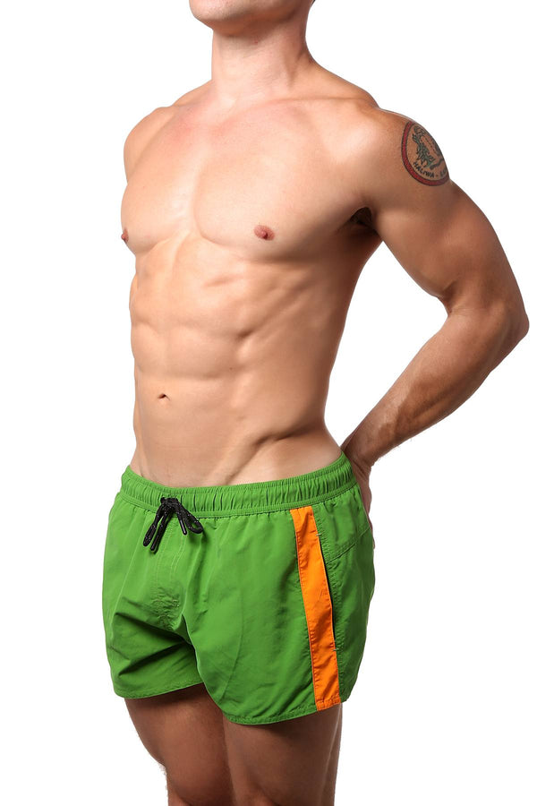 PoolBoy Green Side Split Short