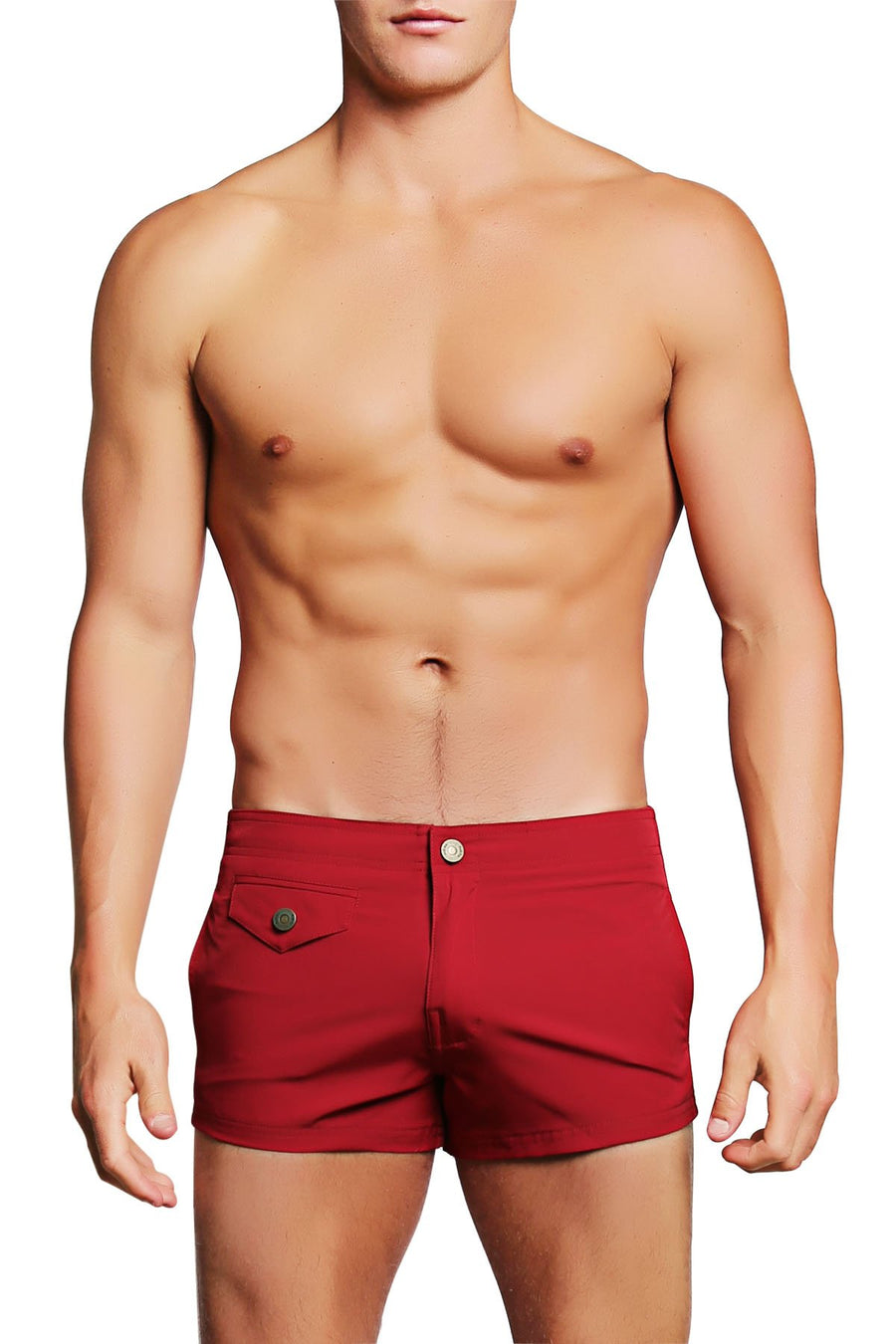 PoolBoy Red Shorty Short