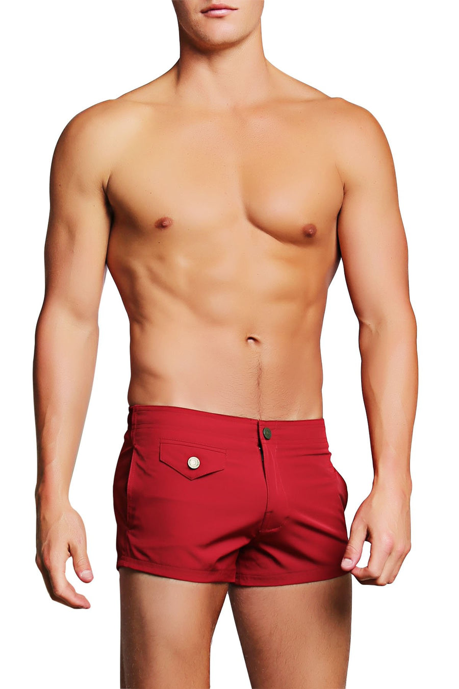 PoolBoy Red Shorty Short