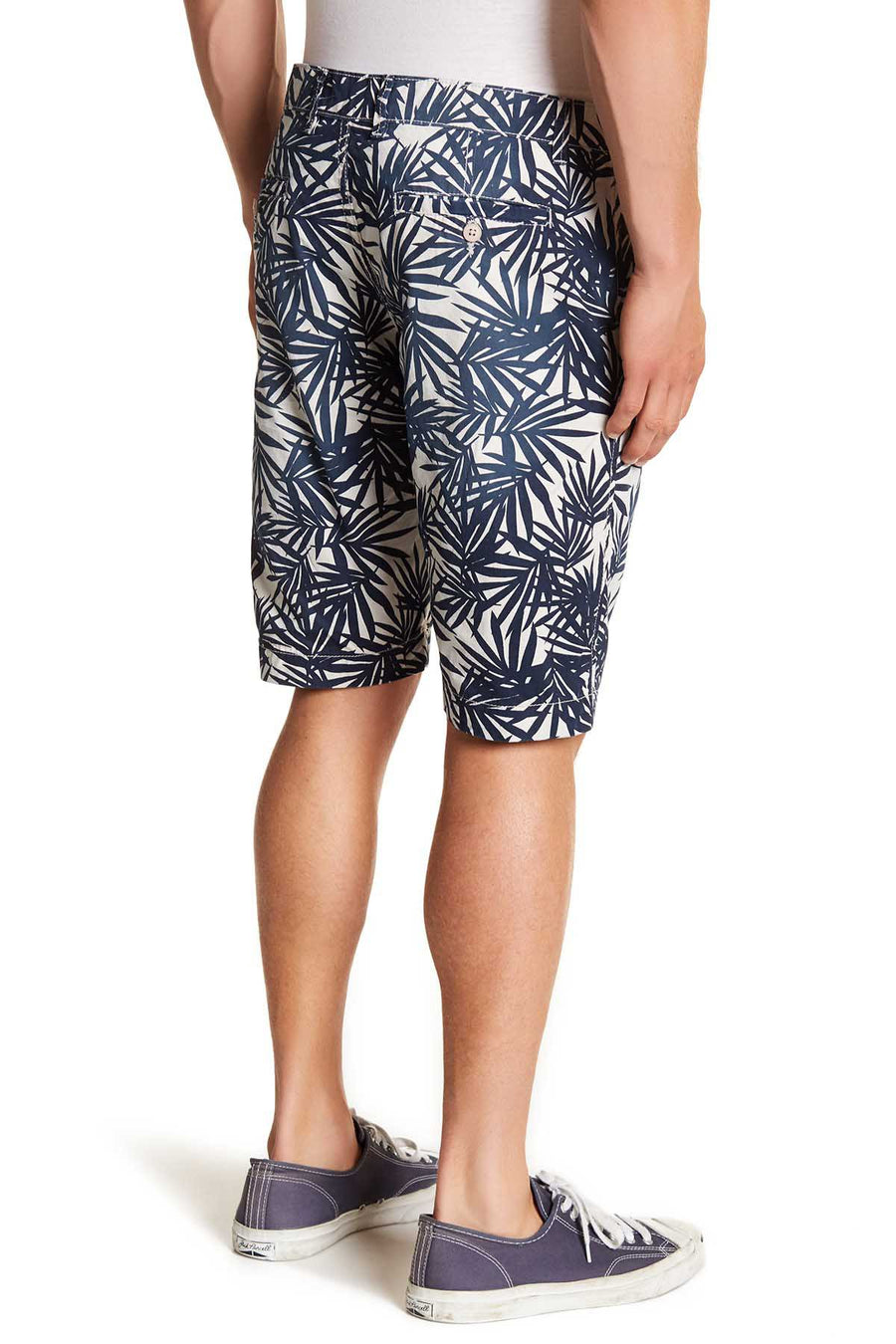 Pop Icon Natural Leaf Flat Front Short