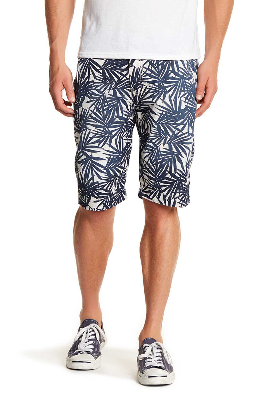 Pop Icon Natural Leaf Flat Front Short