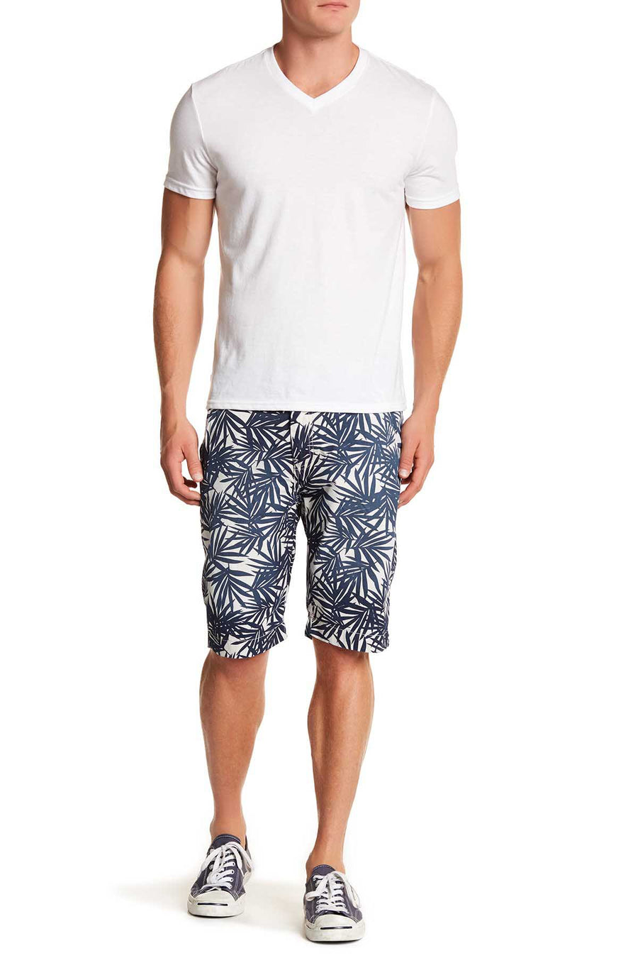 Pop Icon Natural Leaf Flat Front Short