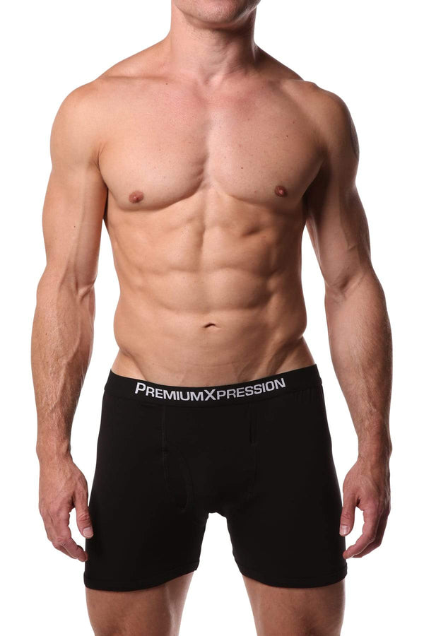 Premium Xpression Black Boxer Brief