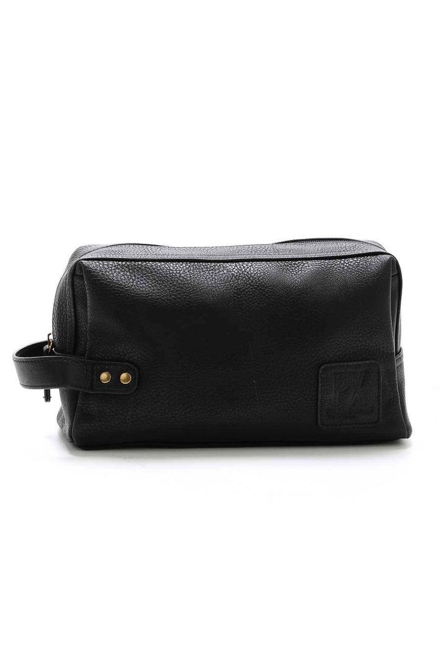 Premium Xpression Black Fletcher Vegan-Leather Dopp Kit