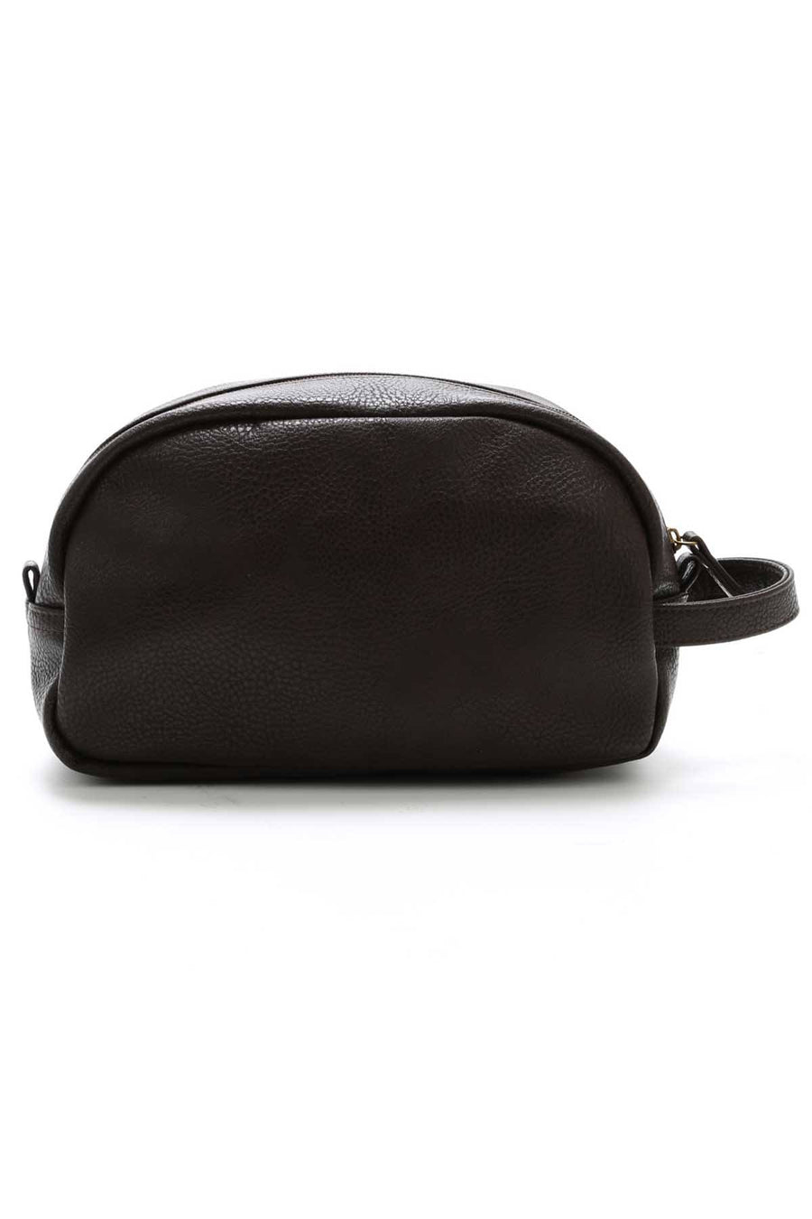 Premium Xpression Brown Braden Vegan-Leather Dopp Kit