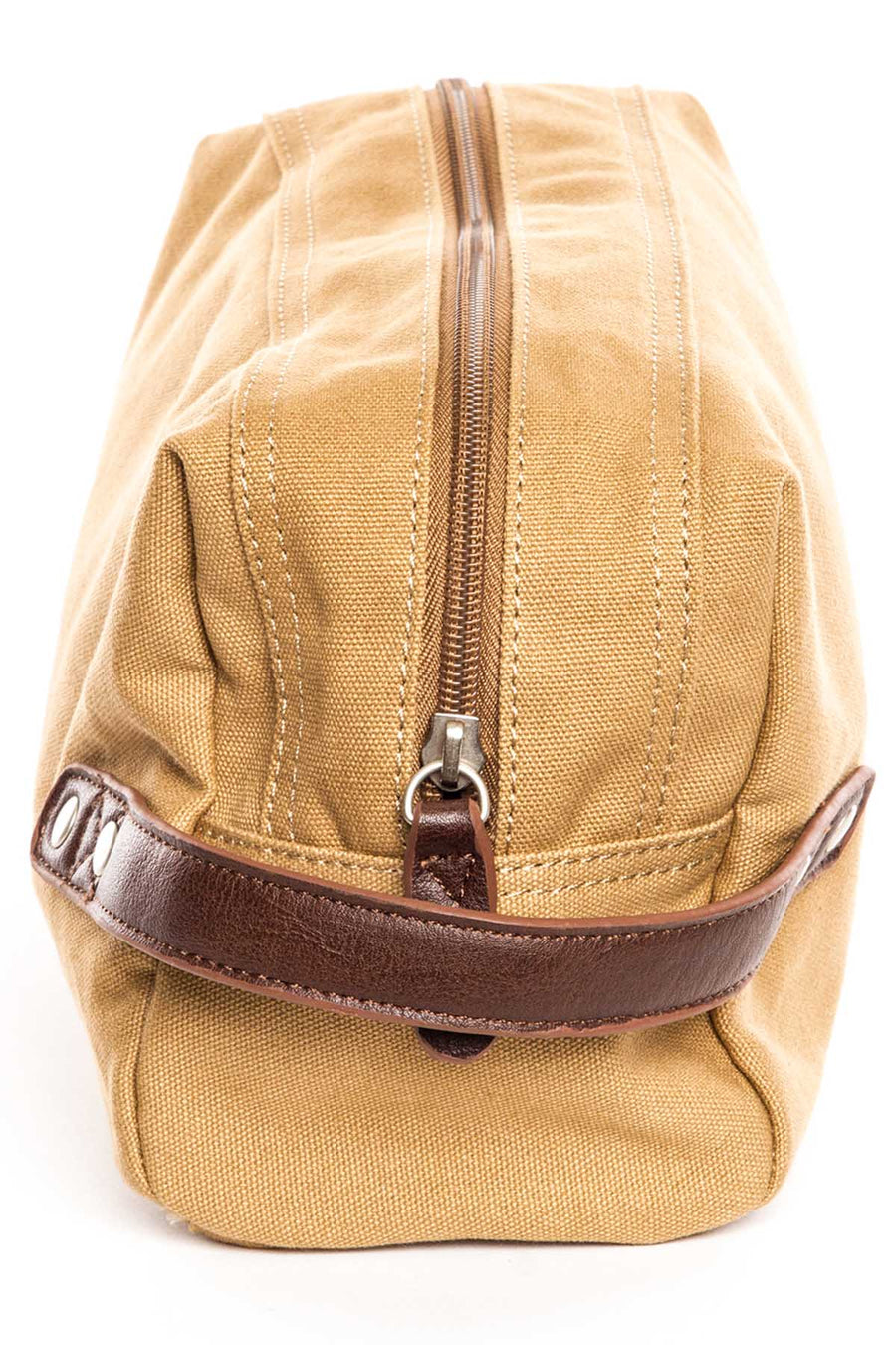 Premium Xpression Camel Canvas Dalton Dopp Kit