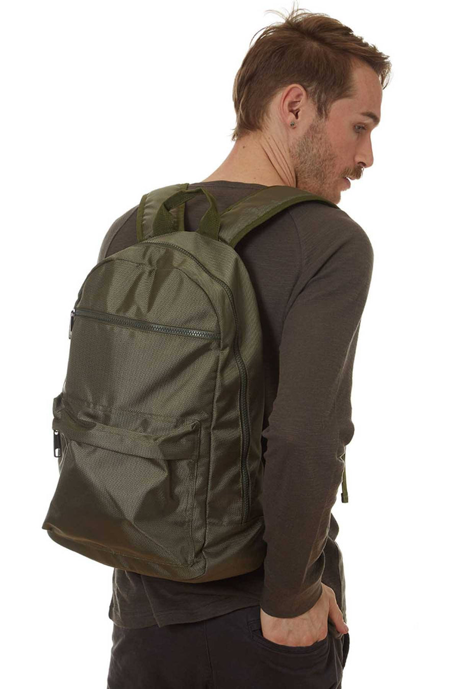 Premium Xpression Olive Mike Backpack