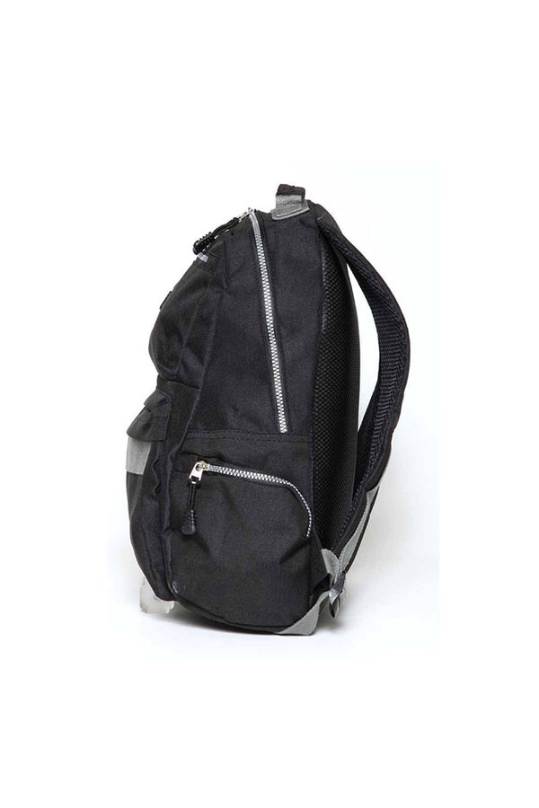 Premium Xpressions Black/Grey Laptop-Sleeve Backpack