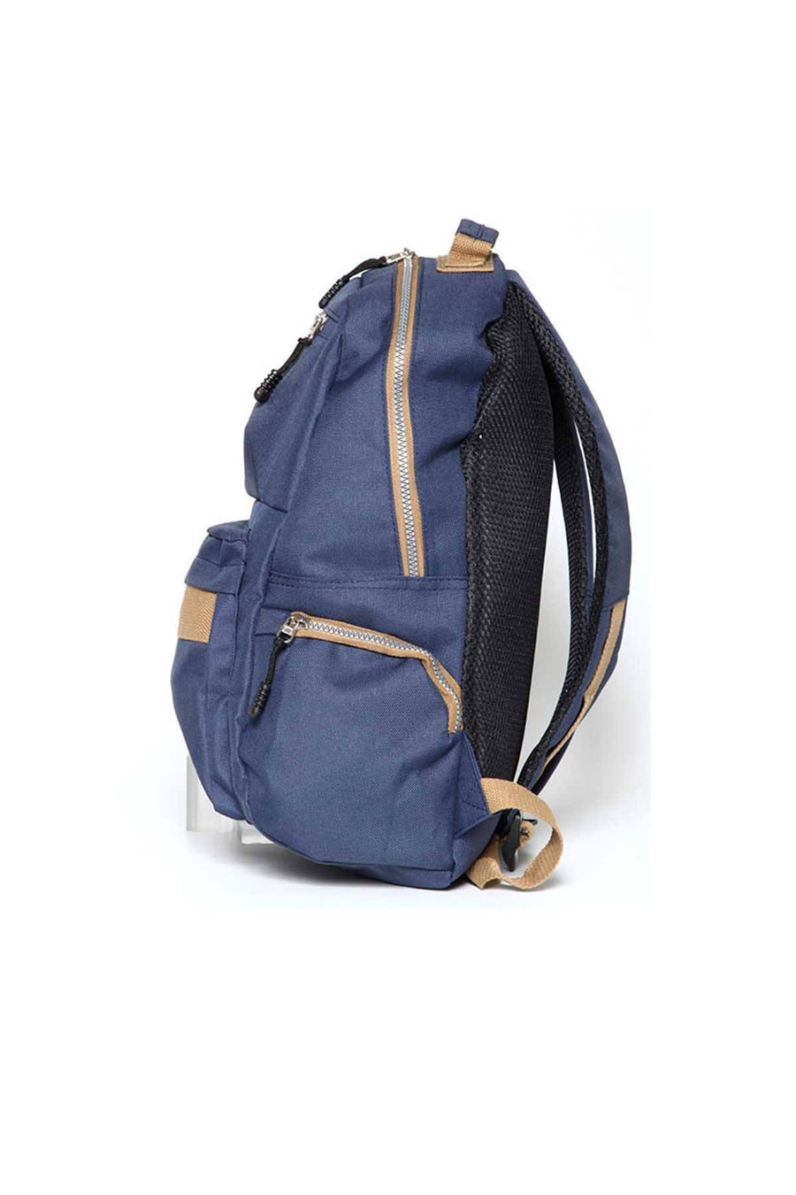 Premium Xpressions Navy/Camel Laptop-Sleeve Backpack