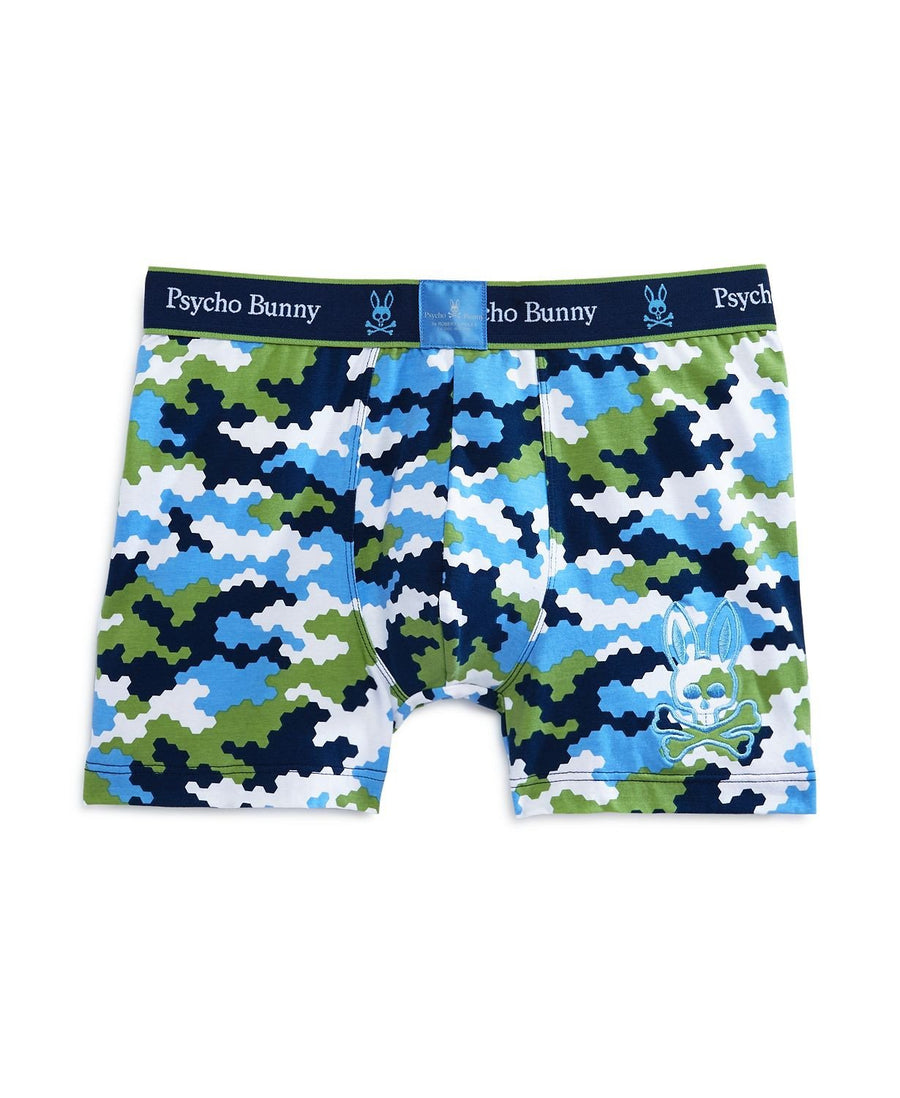 Psycho Bunny Knit Boxer Briefs Army Bunny