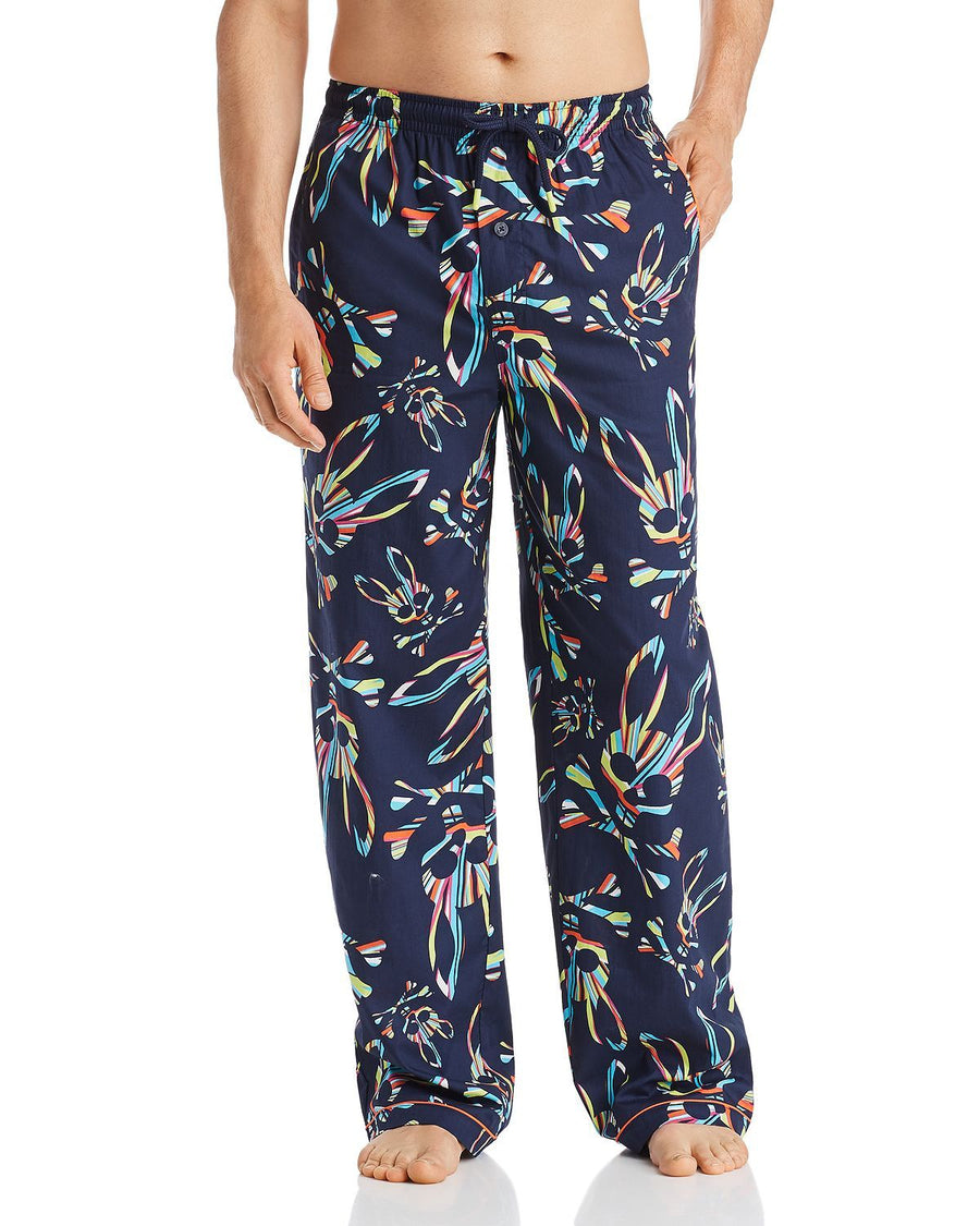 Psycho Bunny Woven Lounge Pants Peacoat