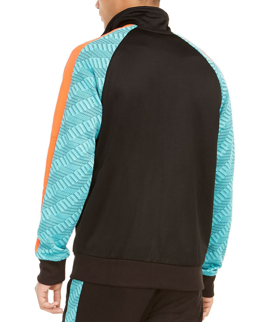 Puma Colorblocked Track Jacket Black/turq