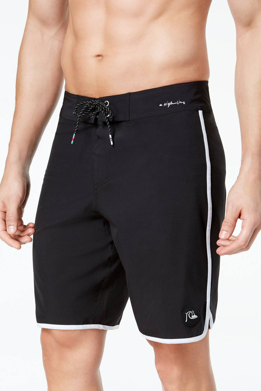 Quiksilver Black Highline Scallop 21" Board Short