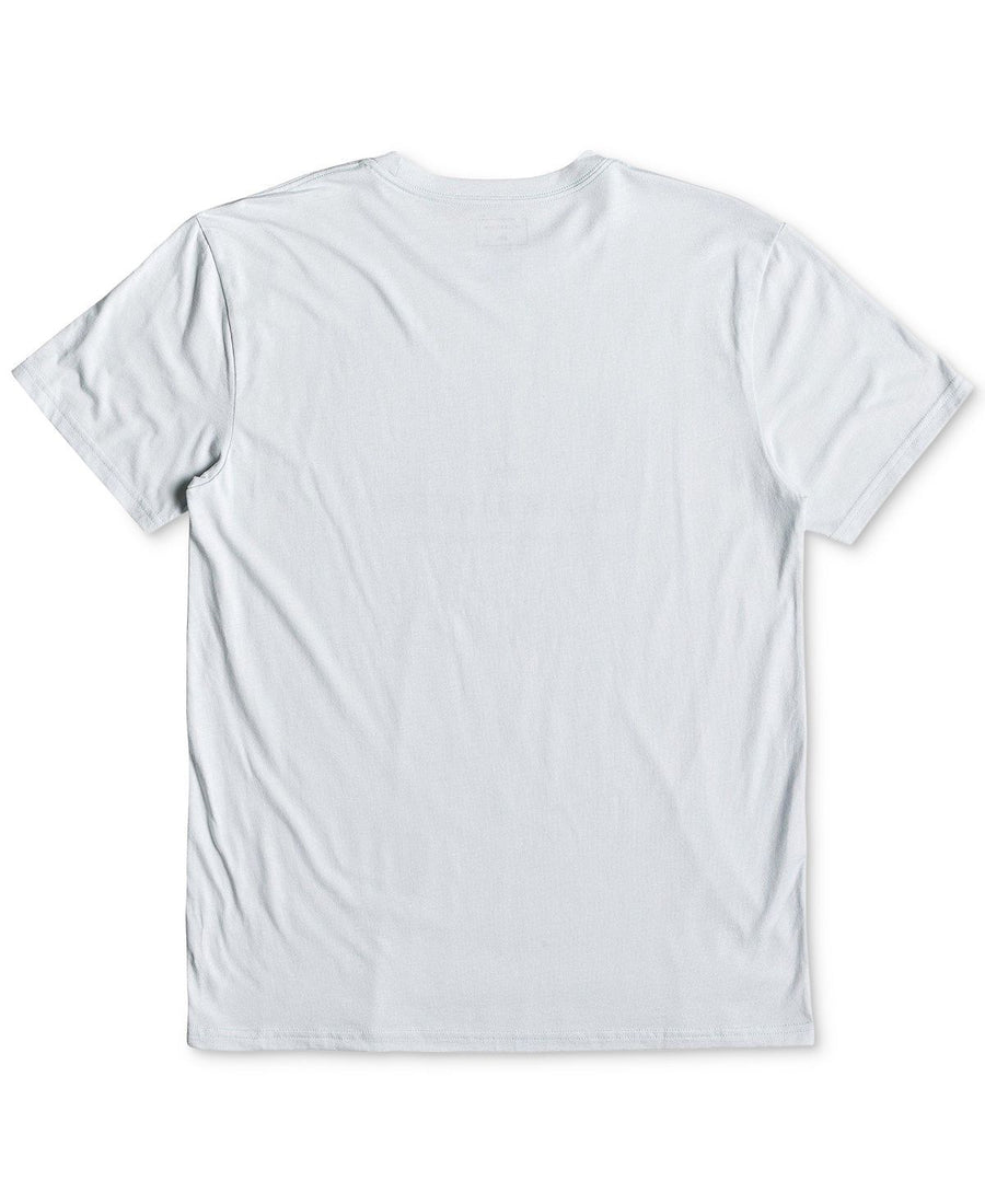 Quiksilver Classic Bob Graphic T-shirt Sky Gray Heather