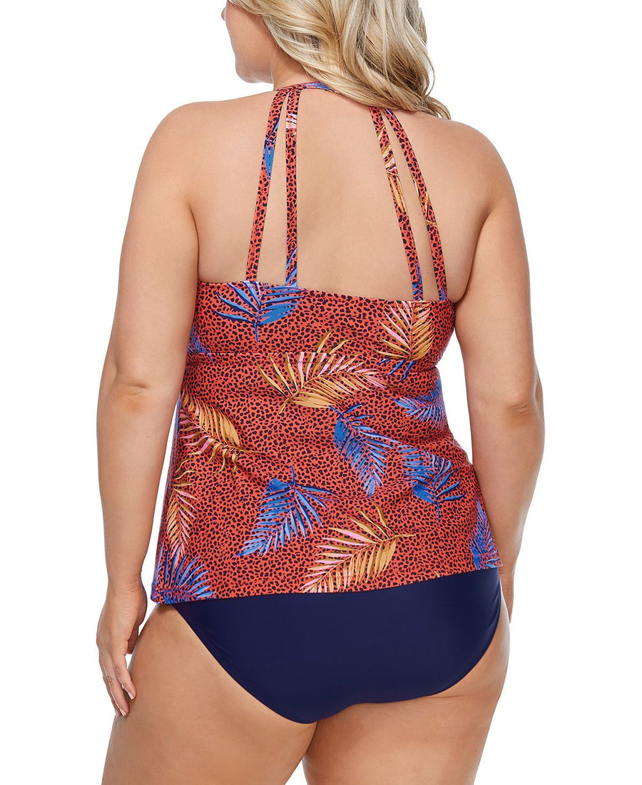 Raisins Curve Trendy Plus Nomad Rosalie Underwire Tankini Top Nomad