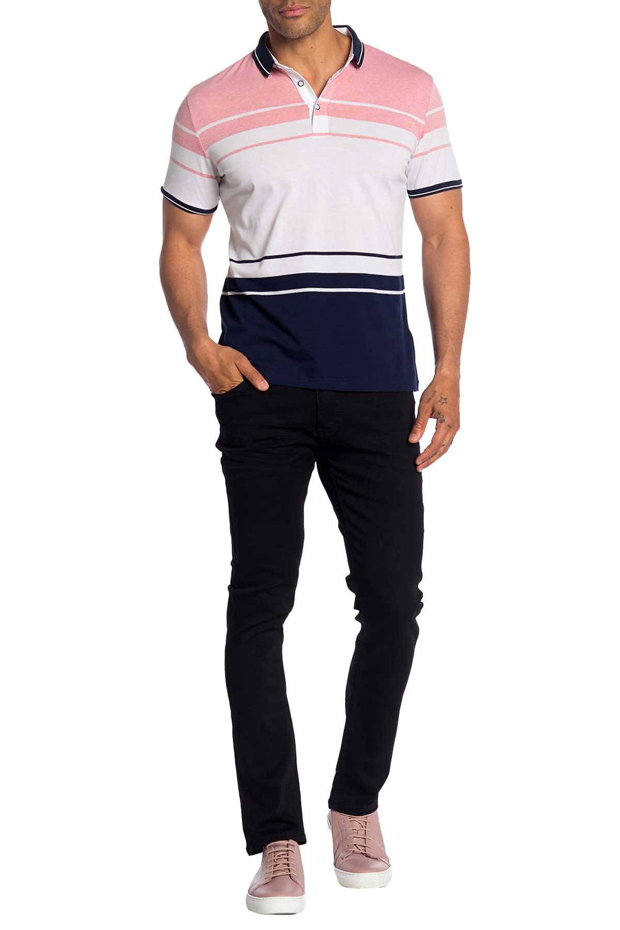 Recess Jeans Black Solid Stretch Slim Jean