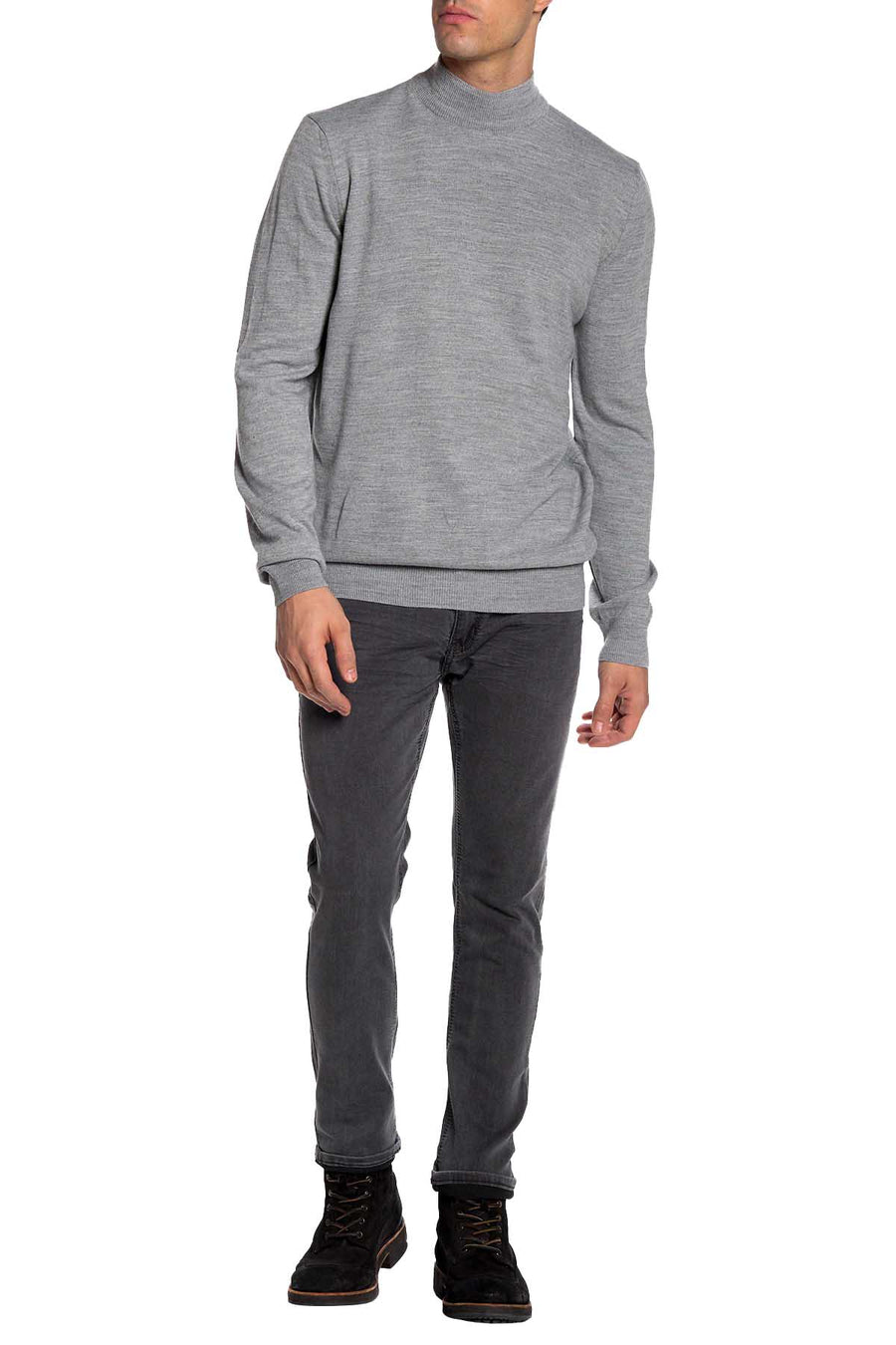 Recess Jeans Dark Grey Solid Stretch Slim Jean
