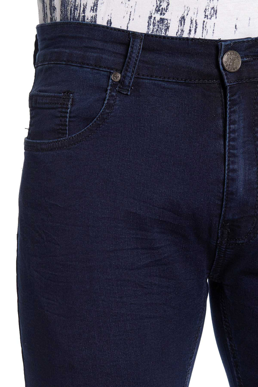 Recess Jeans Indigo Solid Stretch Slim Jean
