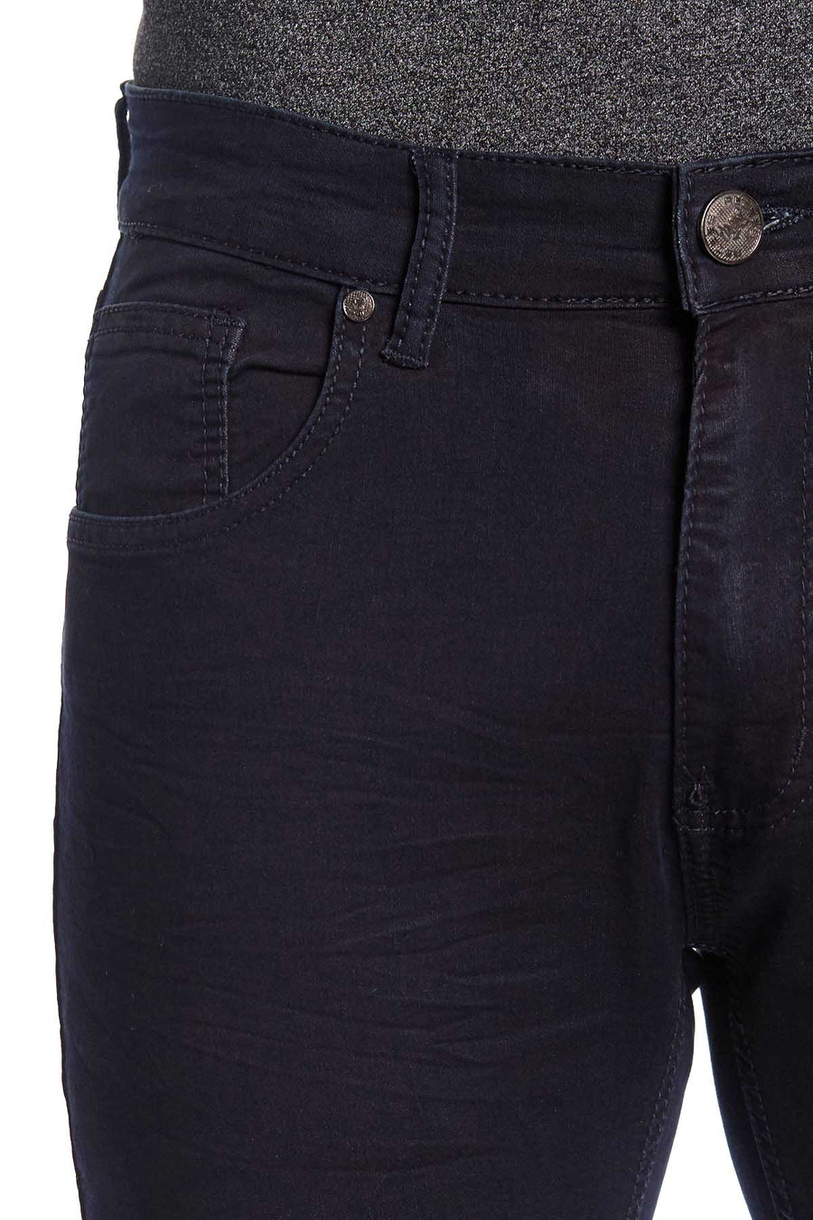 Recess Jeans Ink Blue Solid Stretch Slim Jean