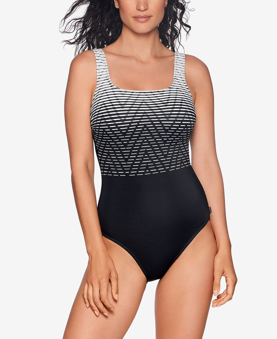 Reebok Endless Endurance One-piece Swimsuit Black Multi