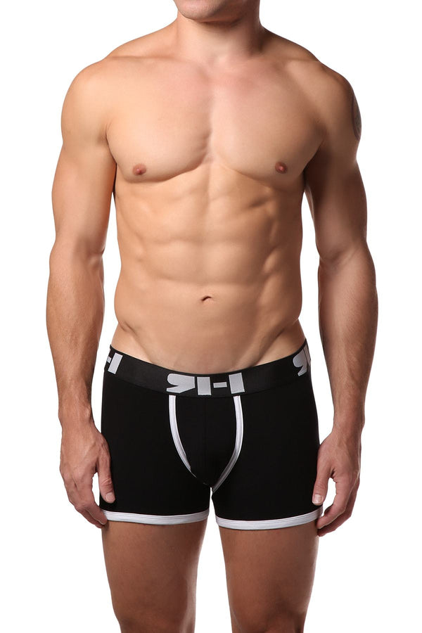Richard Hunter Black Initial Boxer Brief