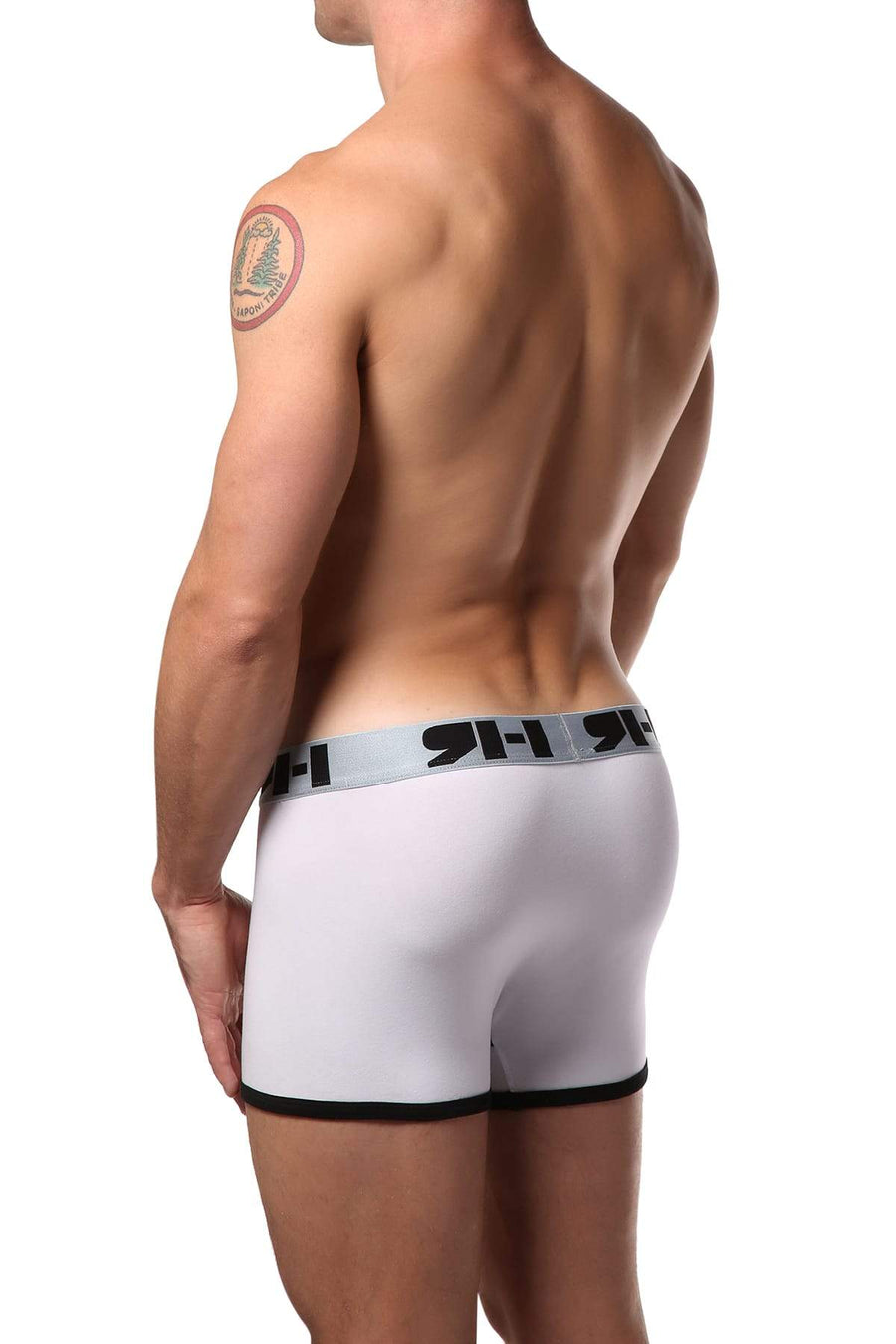 Richard Hunter White Initial Boxer Brief
