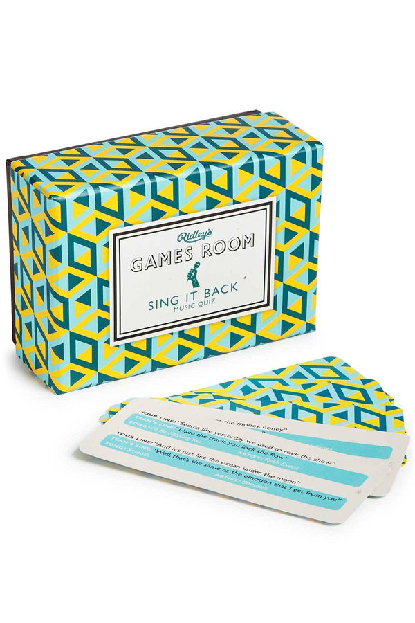 Ridleys Games Room Sing It Back Game In A Box