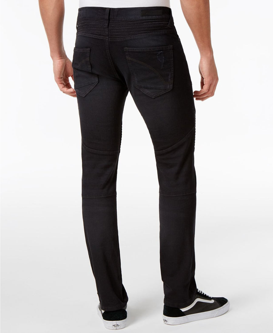 Ring Of Fire Saticoy Slim Fit Distressed Skinny Jeans Gray