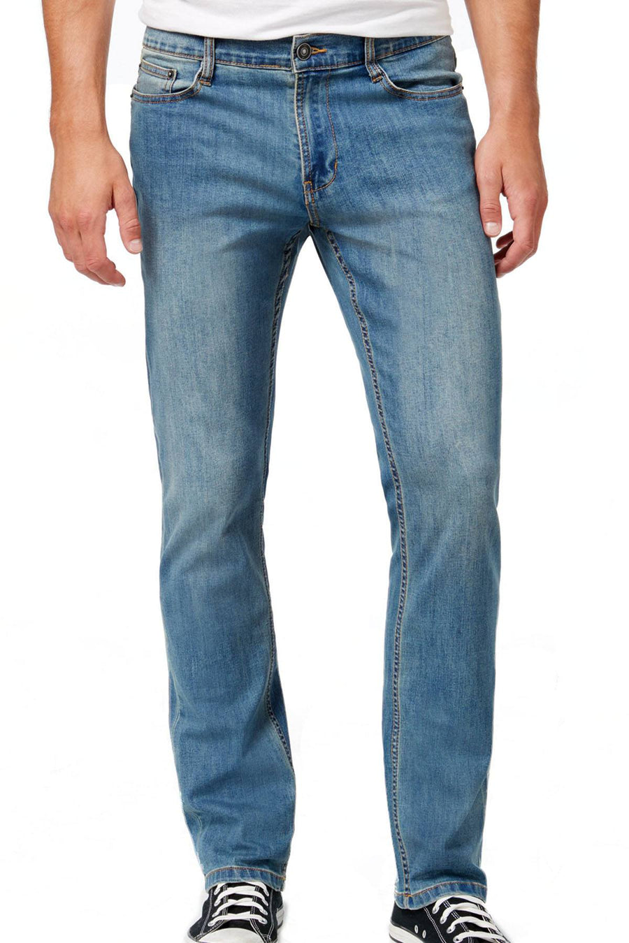 Ring of Fire Blue-Island Straight-Fit Stretch Jeans