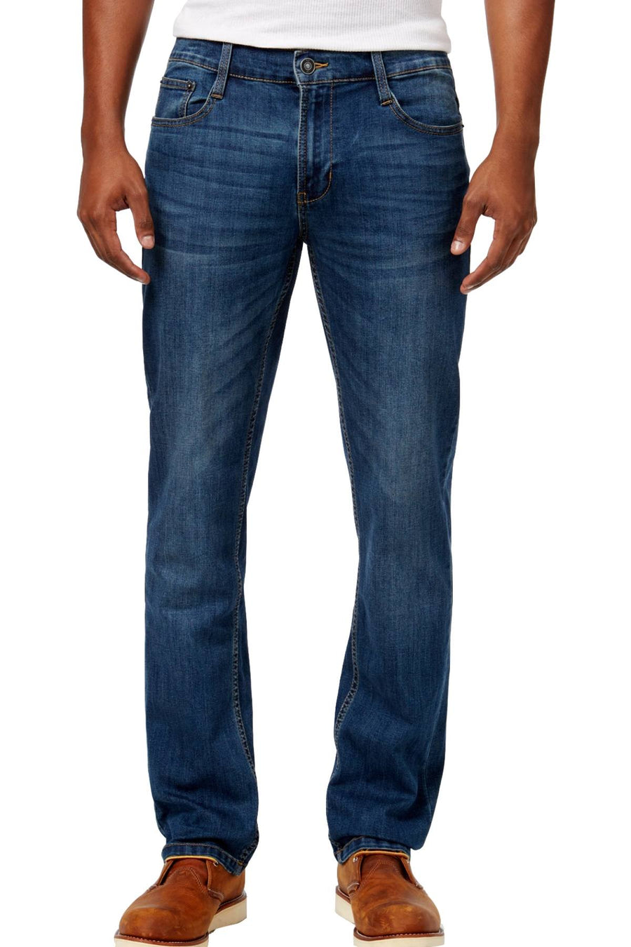Ring of Fire City-Wash Straight-Fit Relic Jeans