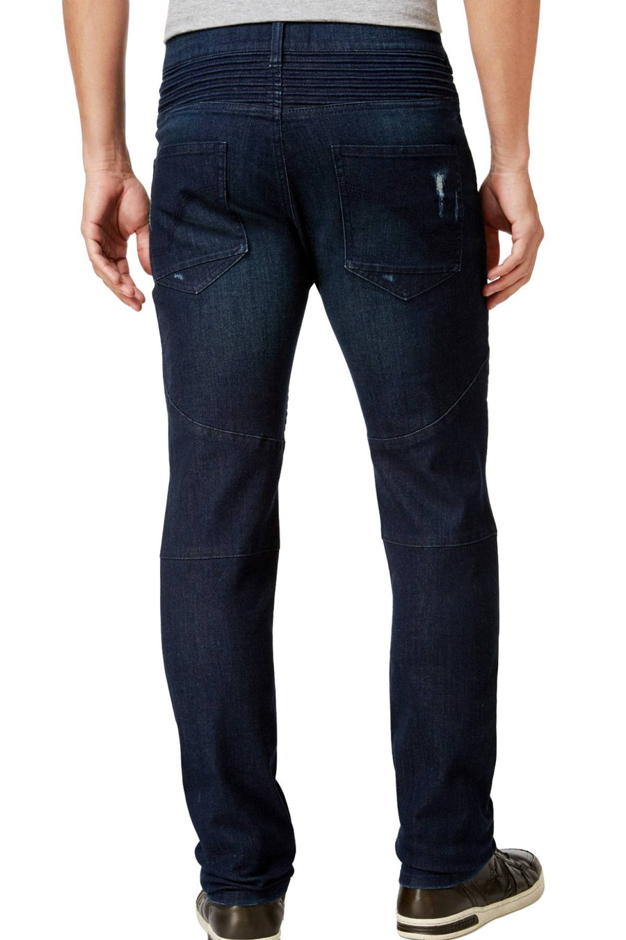 Ring of Fire Ronto-Wash Slim-Fit Ripped Stanley Moto Jeans