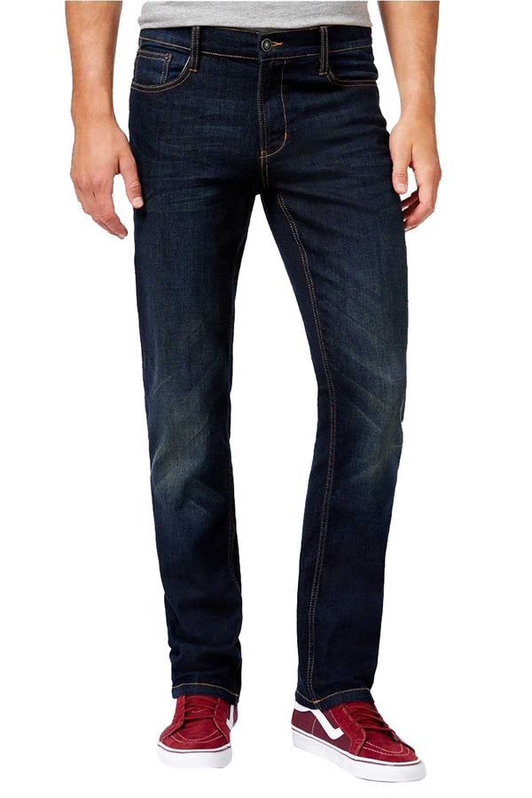 Ring of Fire Splash Relic Denim Straight Fit Stretch Jean