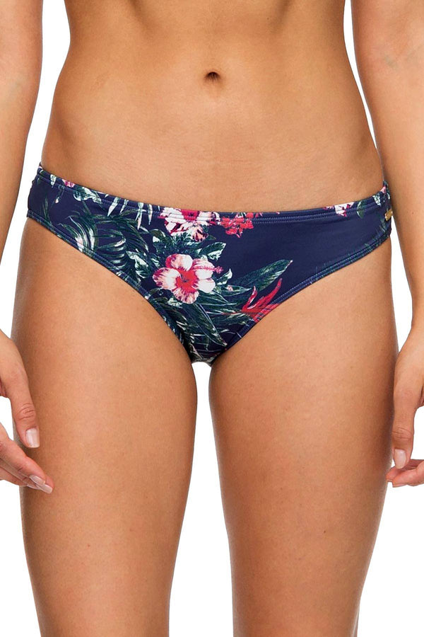 Roxy Arizona Dream 70's Bikini Bottom in Dark Blue
