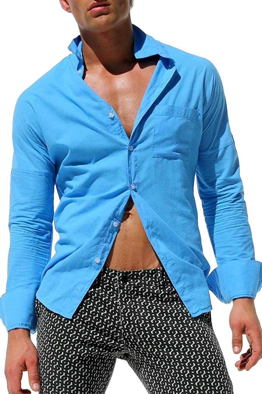 Rufskin Azure Blue Izumi Dress Shirt