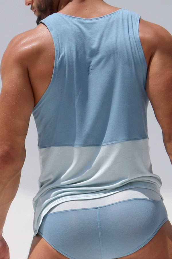 Rufskin Blue HORIZON Tank Top