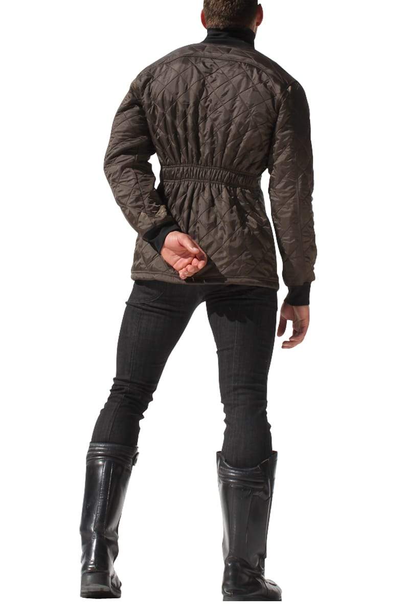 Rufskin Brown Garage Quilted Jacket