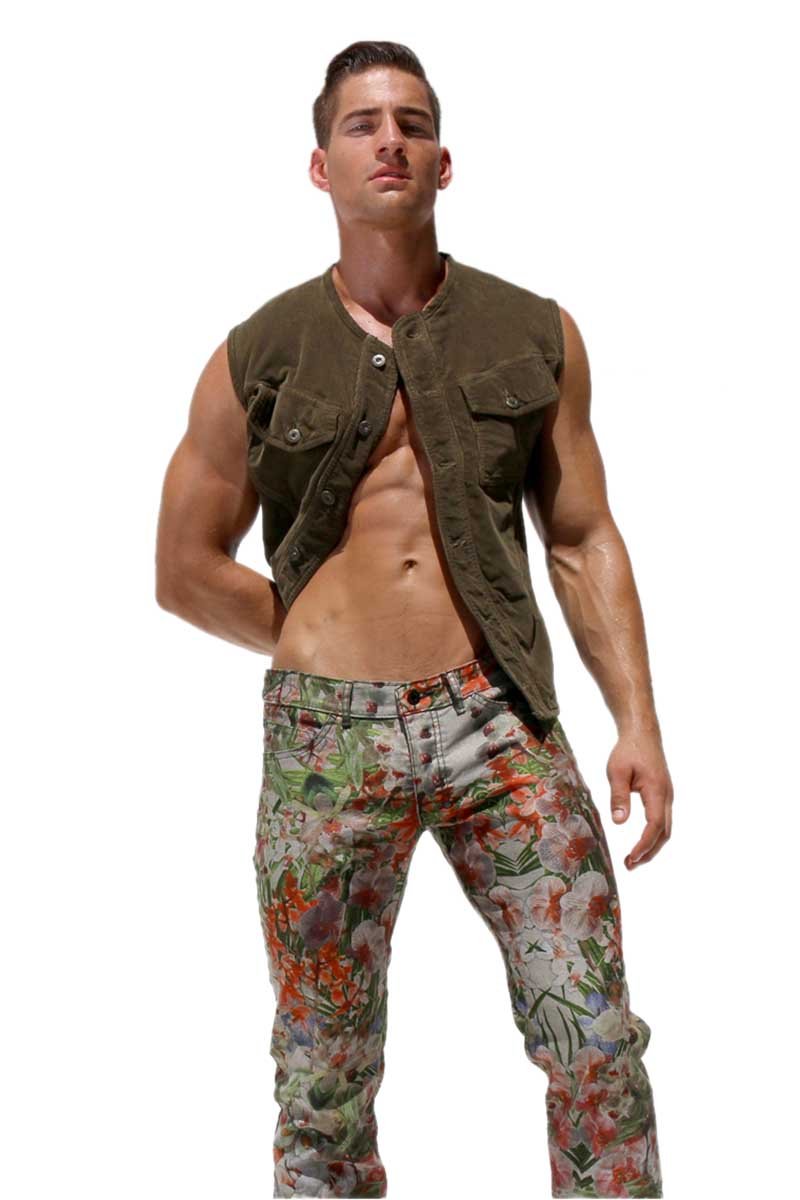 Rufskin Olive Quinn Corduroy Vest