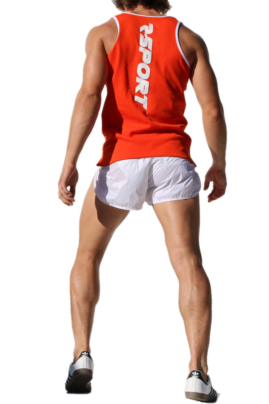 Rufskin Orange Duke Tank Top