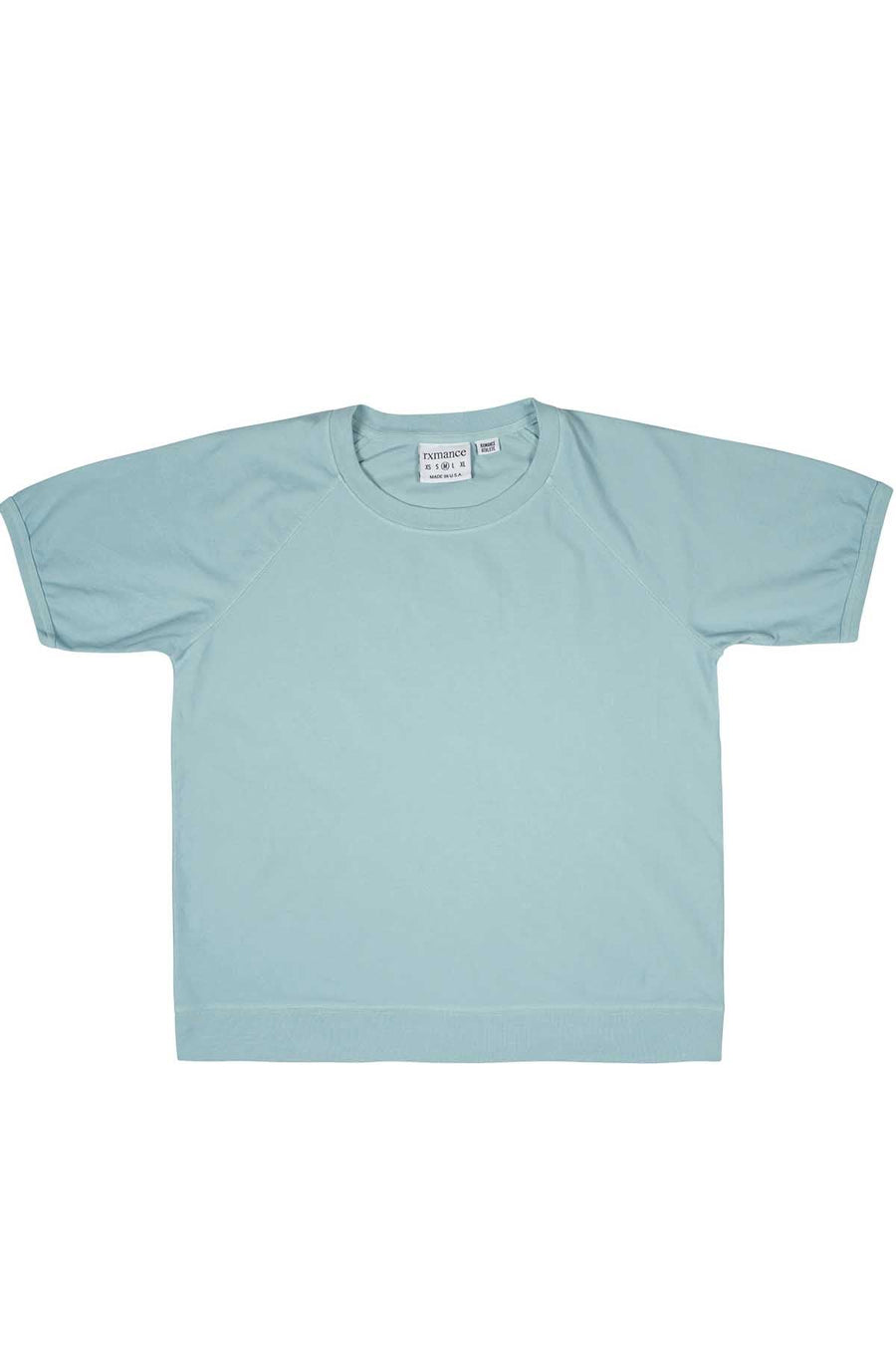 Rxmance Unisex Aqua Blue S/S Sweatshirt
