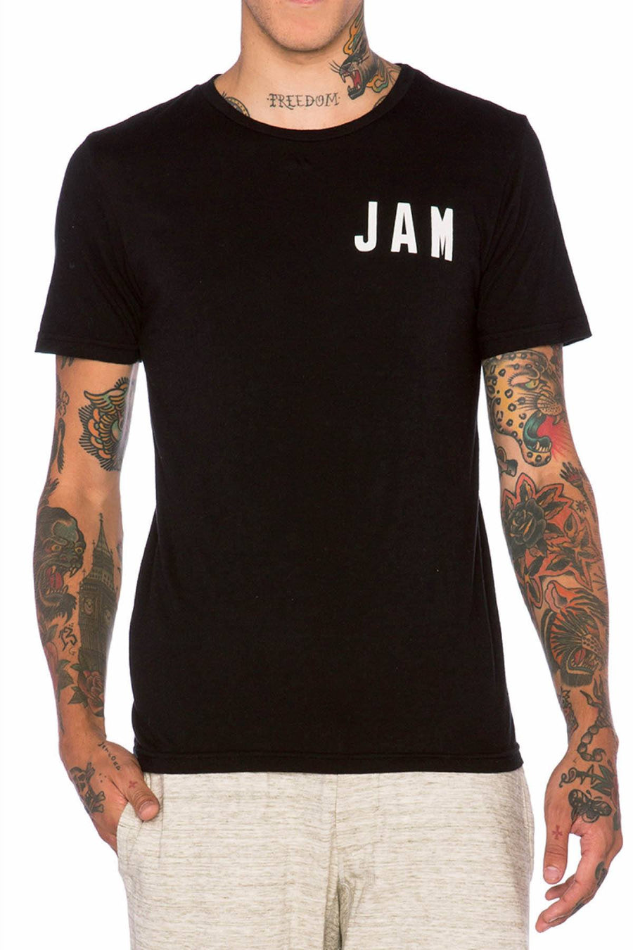 Rxmance Unisex Black 'Jamaica' Tee