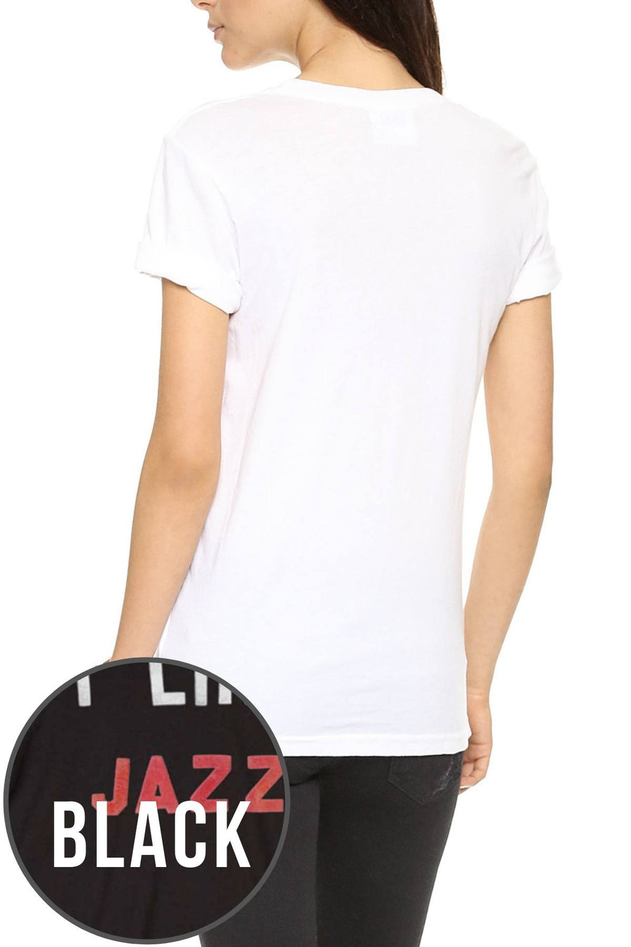 Rxmance Unisex Black 'Jazz' Tee