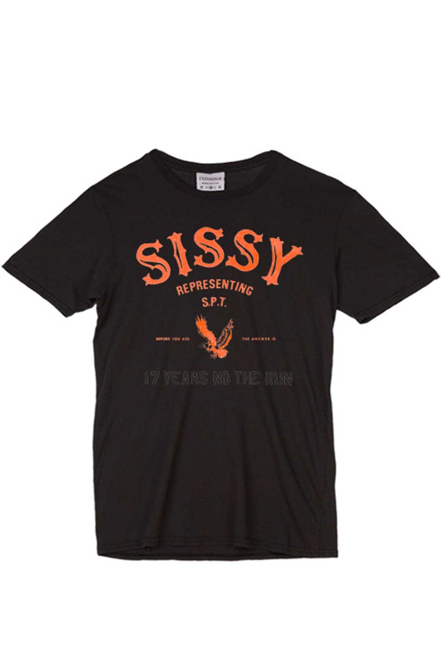 Rxmance Unisex Black Sissy Crew T